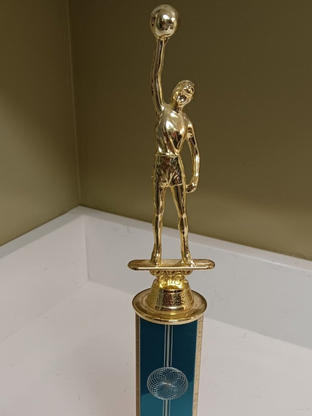 Vintage 16.5" Tall Basketball Trophy